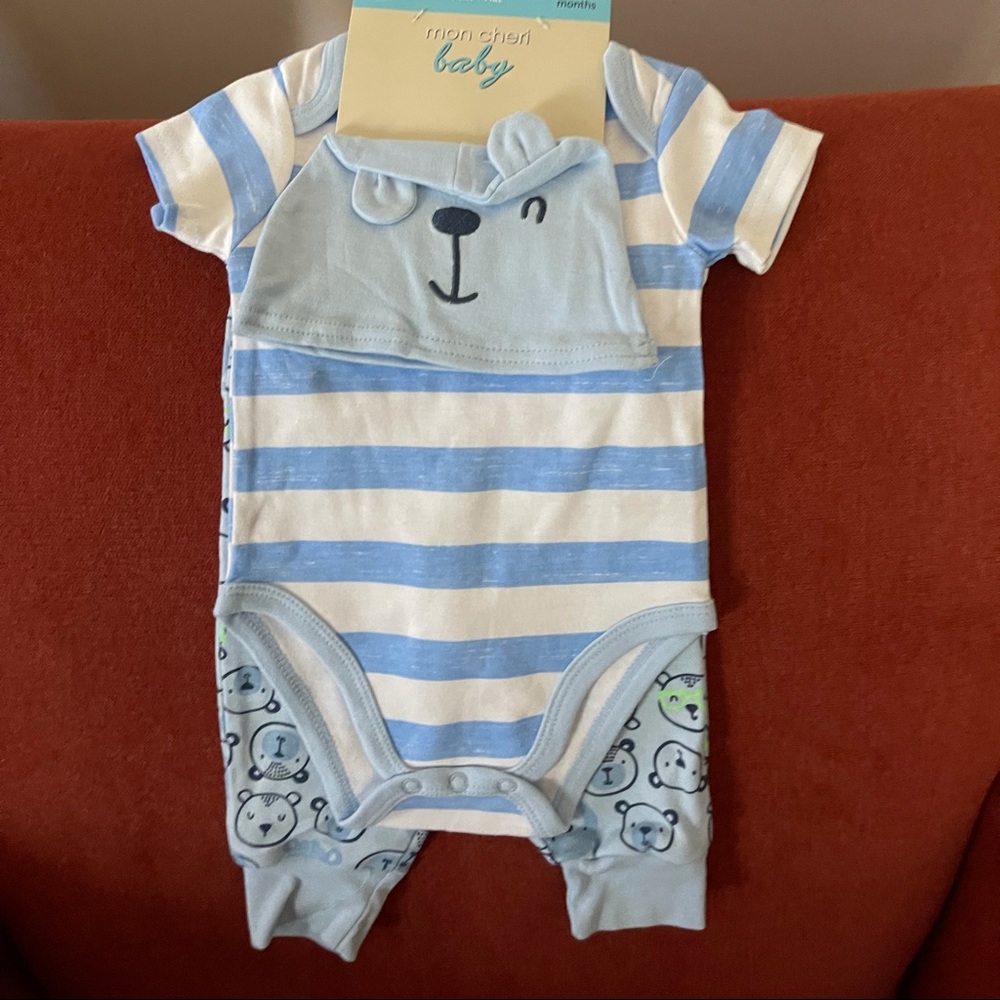 Mon Cheri Baby, 3-6mnths, blue-